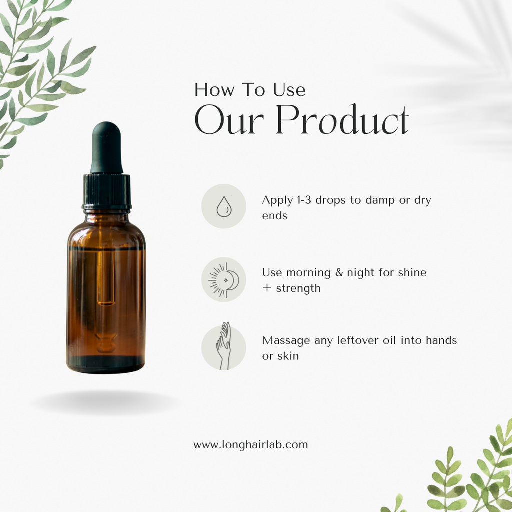 Daily Lightweight Hair Serum for Ends & Frizz Control