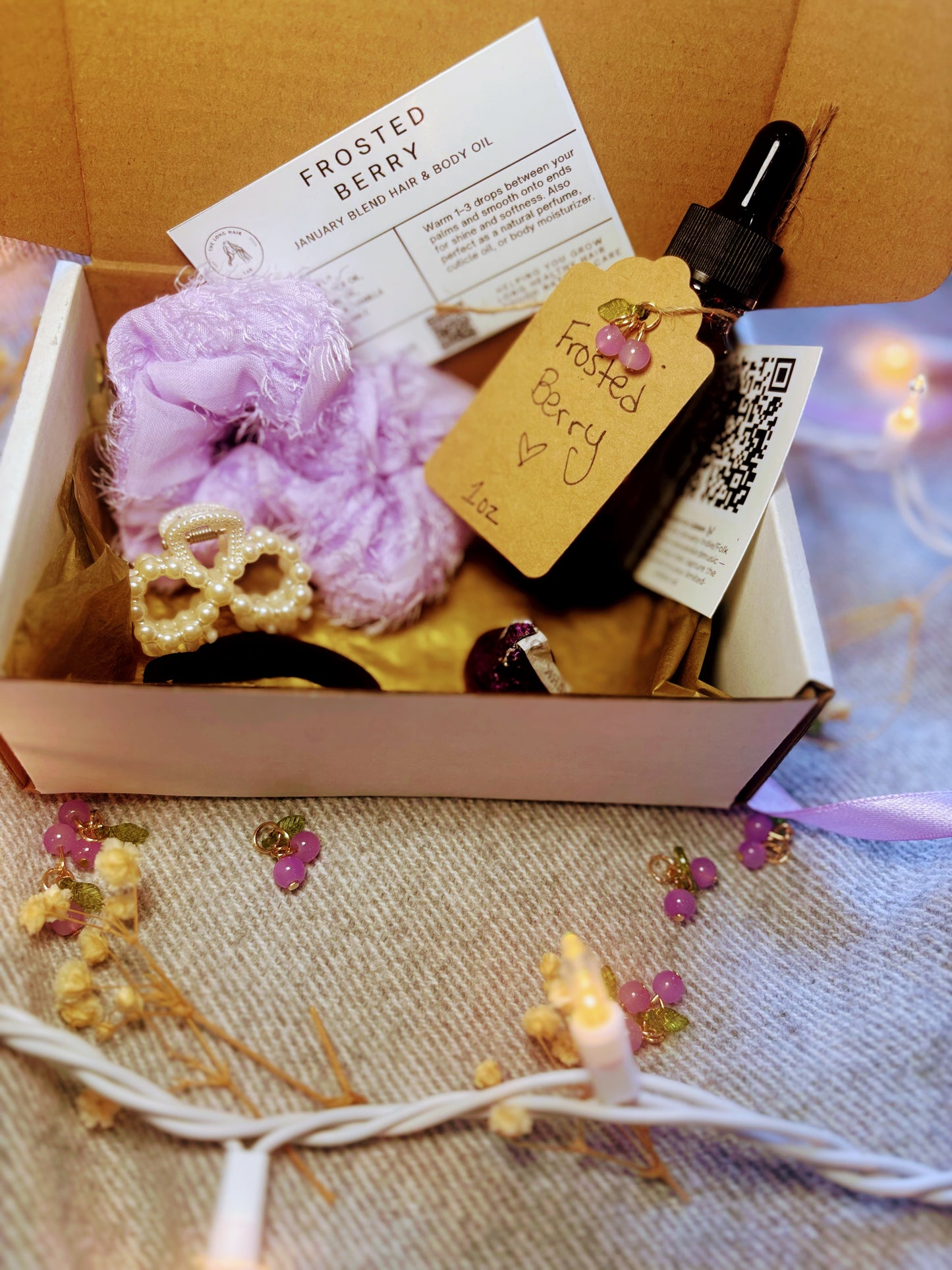 Frosted Berry– January Limited Edition Self-Care Hair Box
