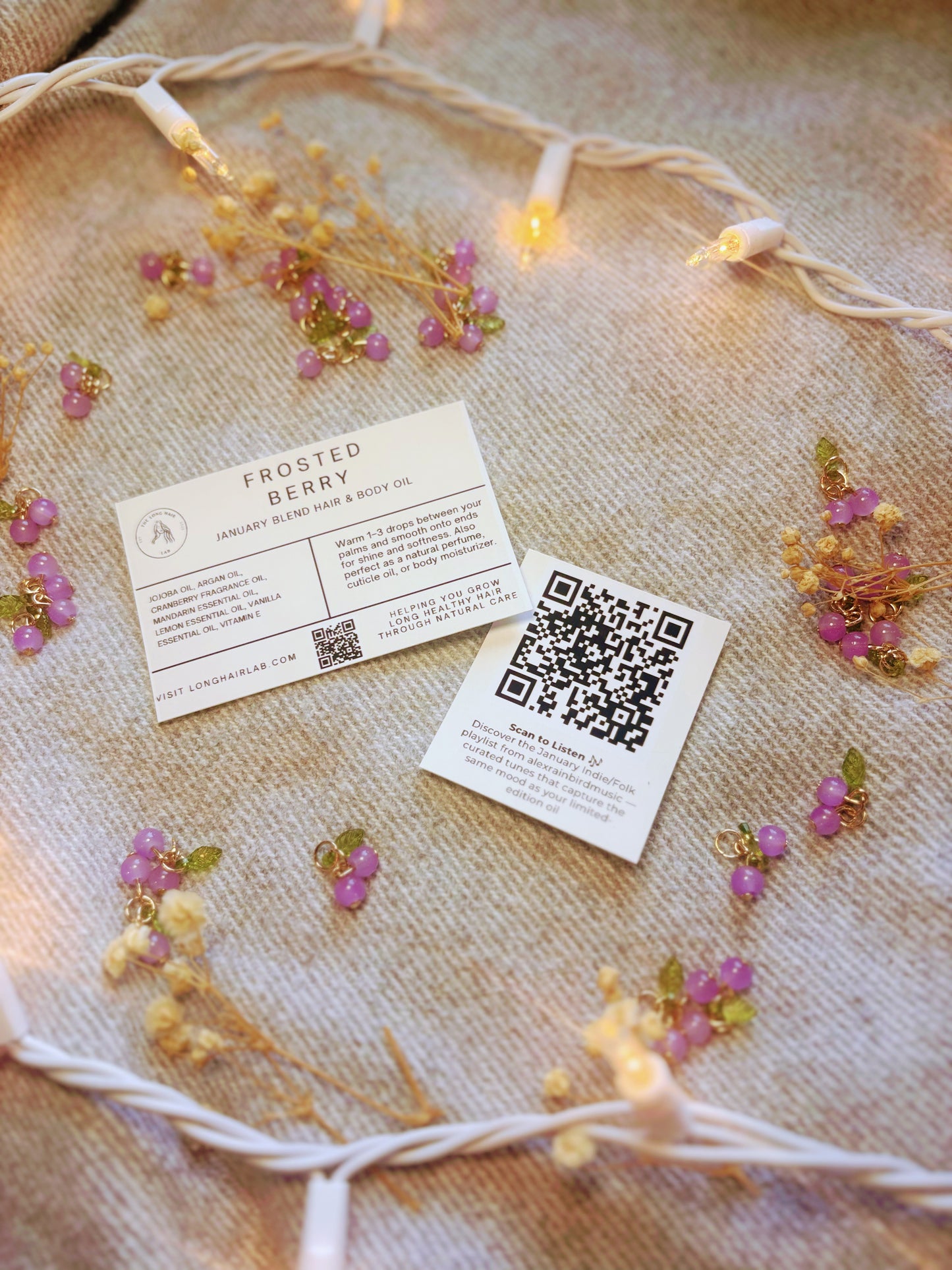 Frosted Berry– January Limited Edition Self-Care Hair Box