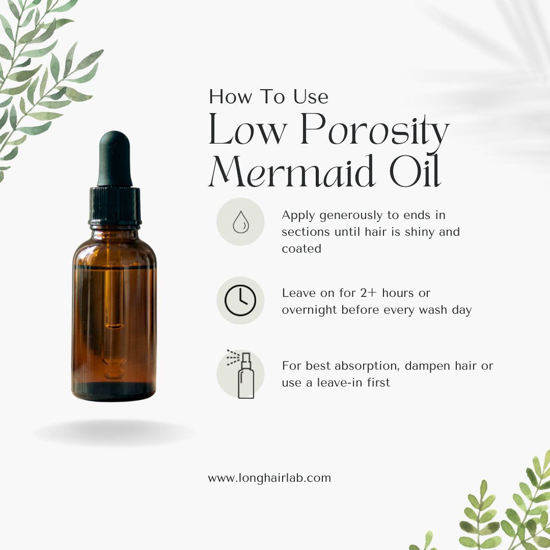 Mermaid Oil-Deep Treatment for Low Porosity Hair
