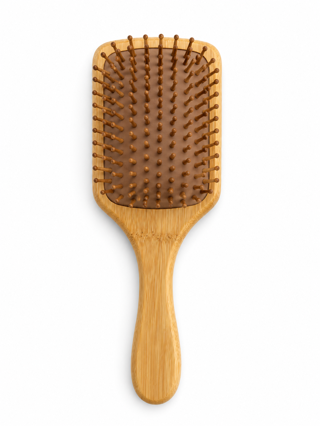 Handpainted Bamboo Hairbrush