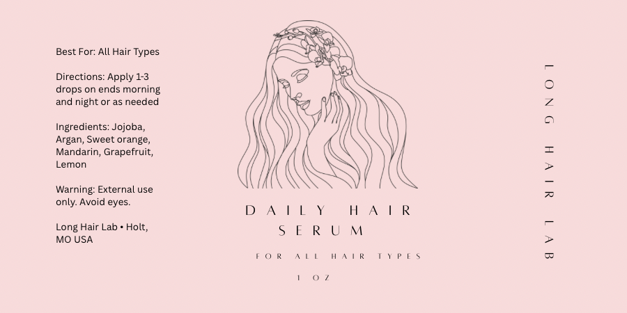 Daily Lightweight Hair Serum for Ends & Frizz Control