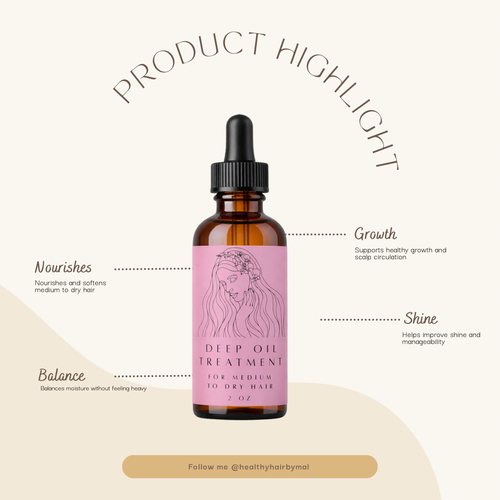 Balanced Moisture Oil (For Medium to Dry Hair)