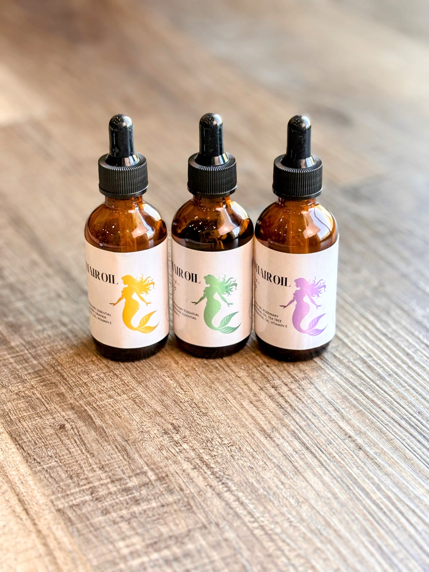 Medium Porosity Mermaid Hair Oil-Balanced Formula