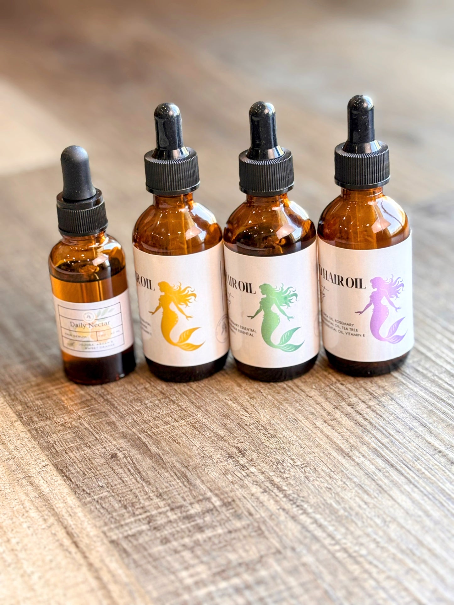 Medium Porosity Mermaid Hair Oil-Balanced Formula
